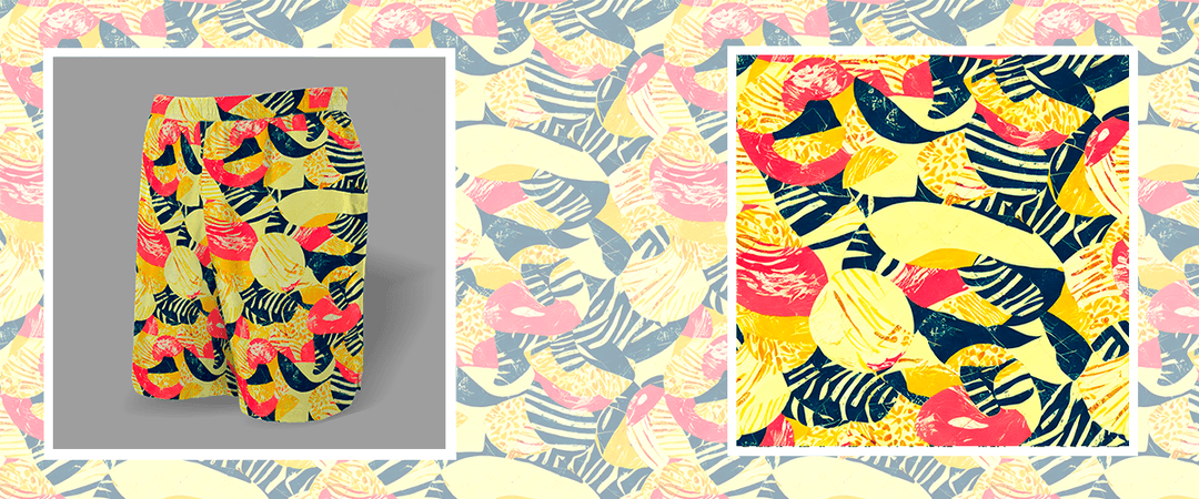 Free AI generated seamless patterns for print on demand textile
