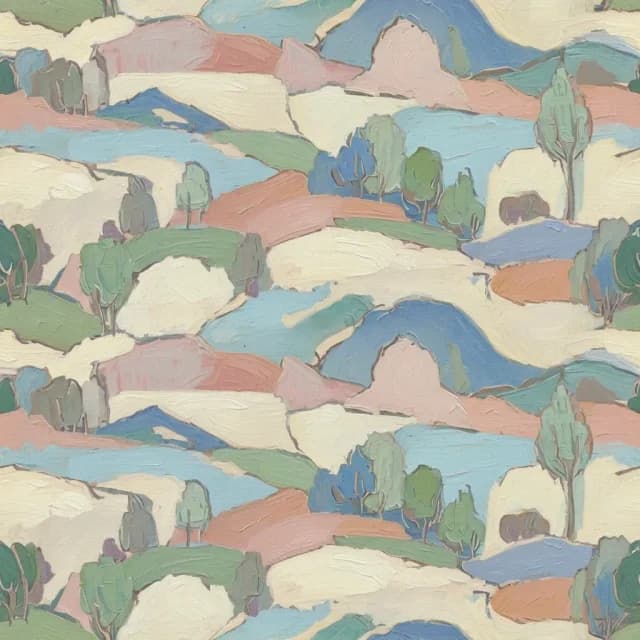 AI-generated pattern design showcase