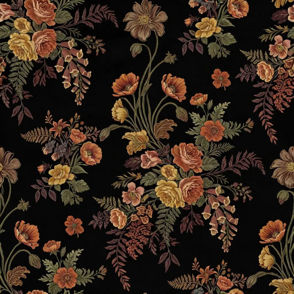 AI-generated pattern design showcase