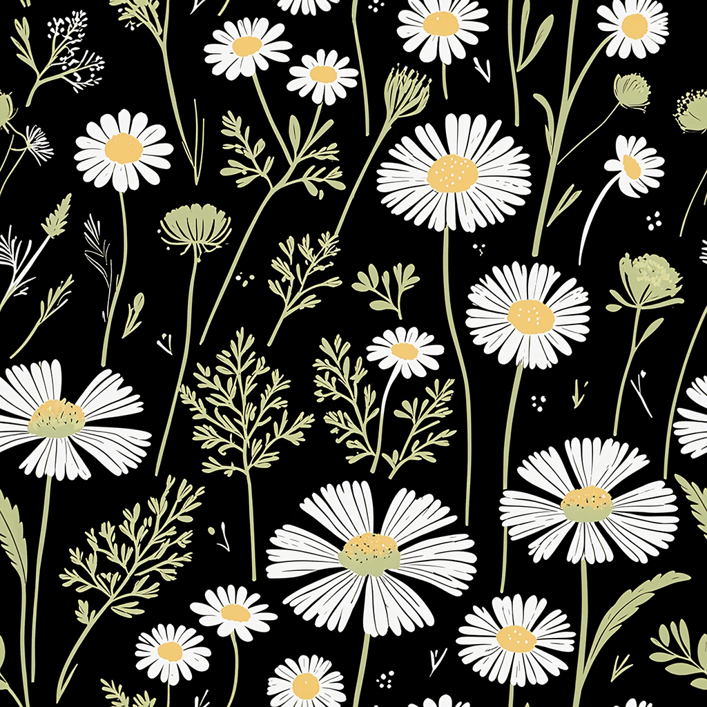 Pastel wildflowers like yarrow and Queen Anne’s lace gather on white, with thin stems and light blossoms for a hand-painted note.