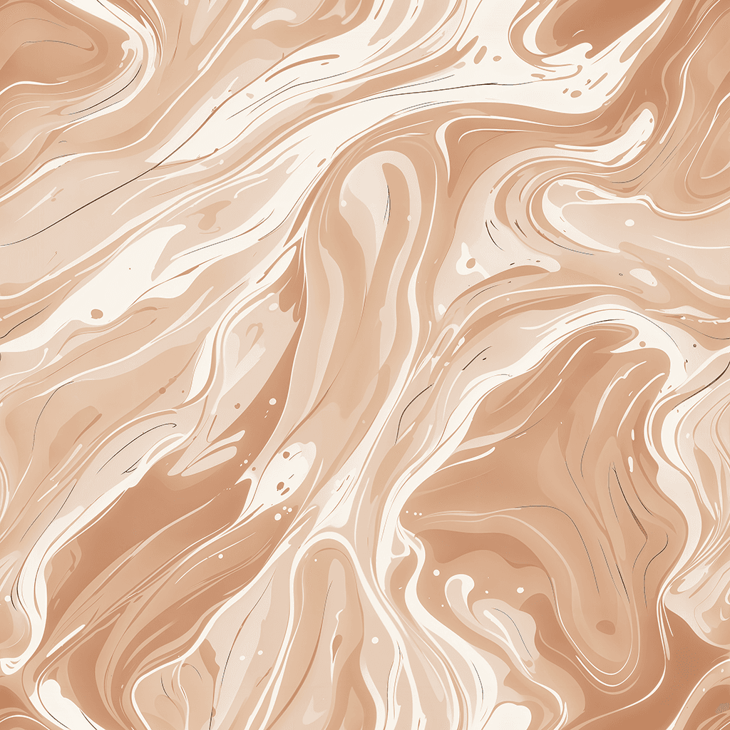A seamless 2D flat pattern with soft, uneven brushstroke textures in a light pastel earthy tone like dusty beige, scattered subtly over a white background.