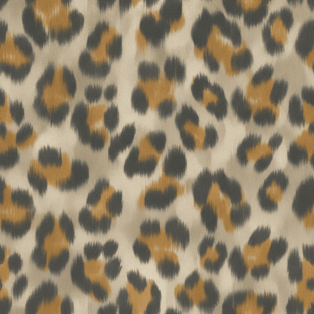 poetically blurred out hand painted leopard texture 
