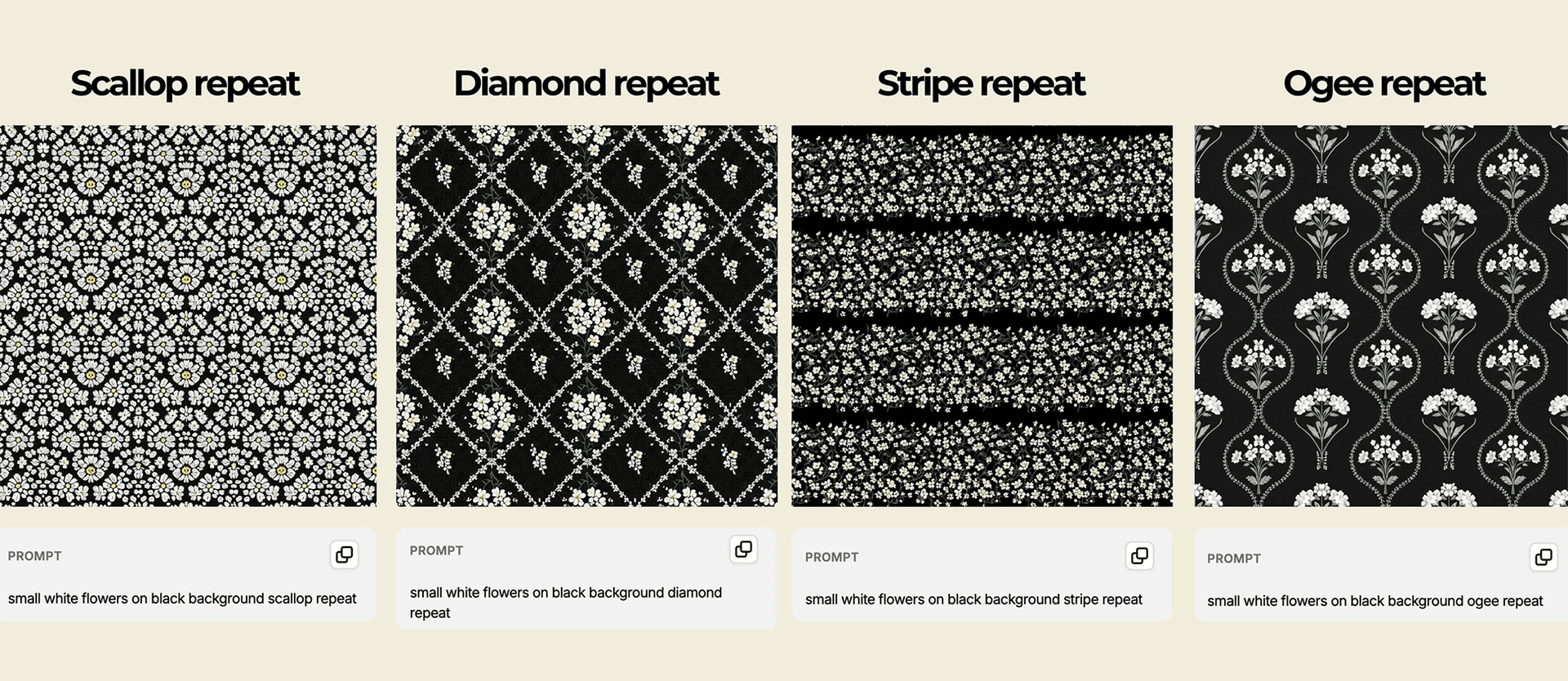 pattern repeat types