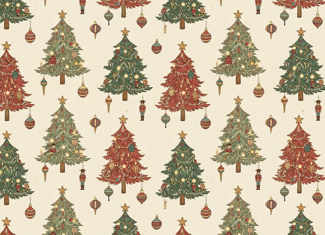 Christmas tree pattern with advanced model
