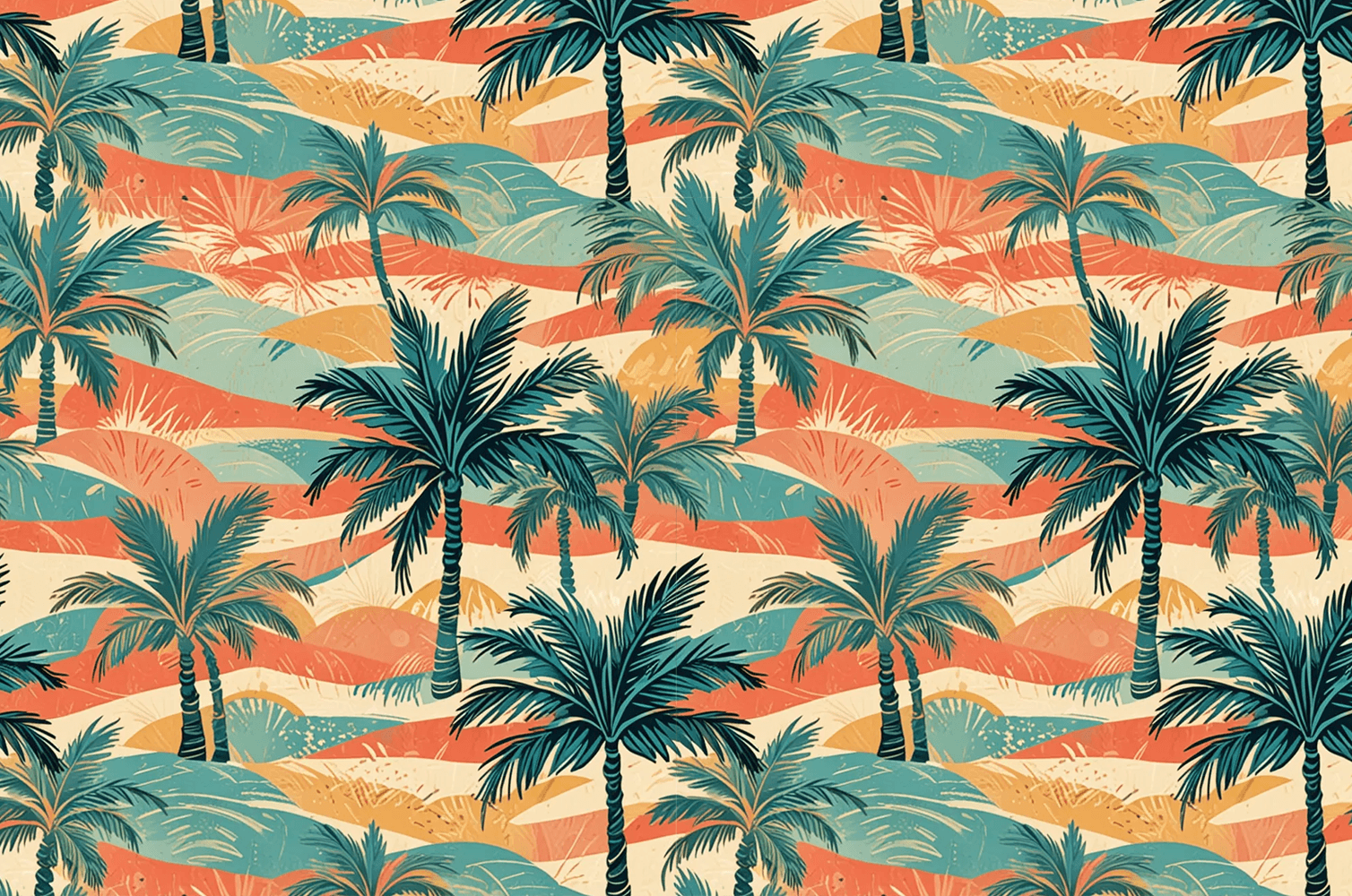 Retro summer design
