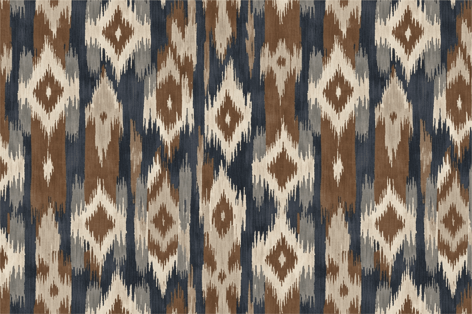 Bohemian Ikat pattern AI