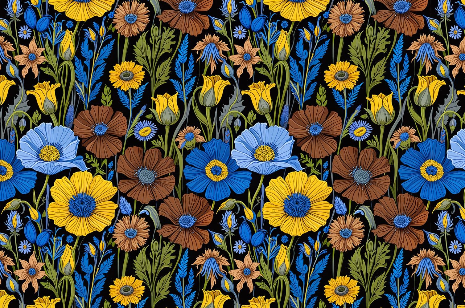Poppies bad colour palette
