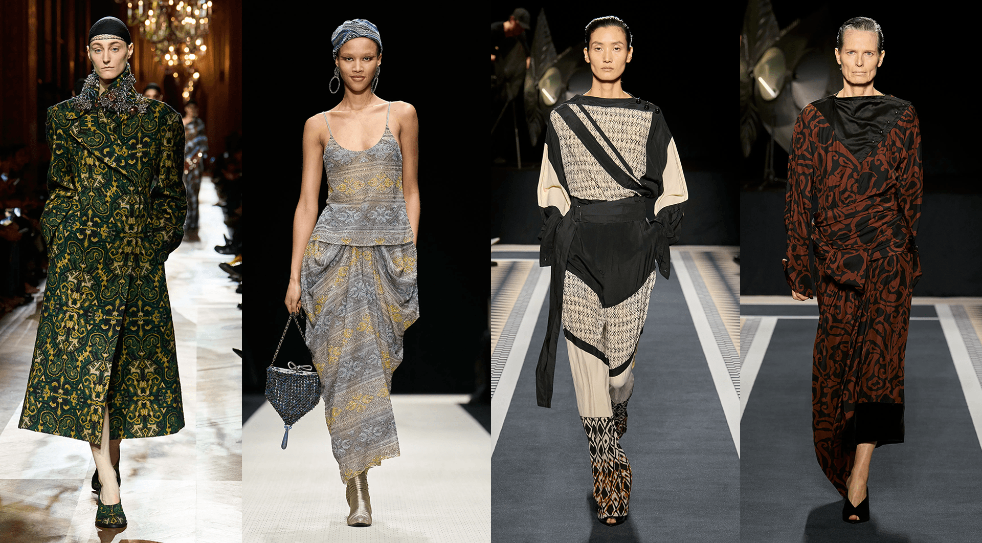 Bohemian Ikat Fashion Trend AW25