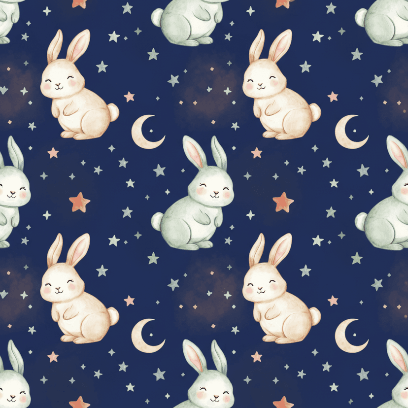 baby pattern bunnies