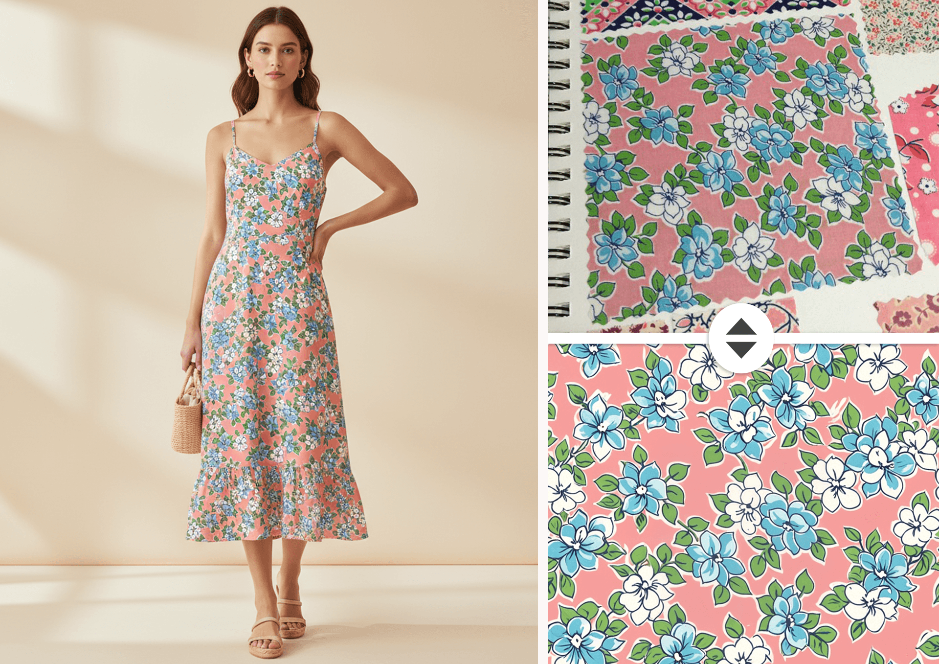 Extract patterns from products and photos