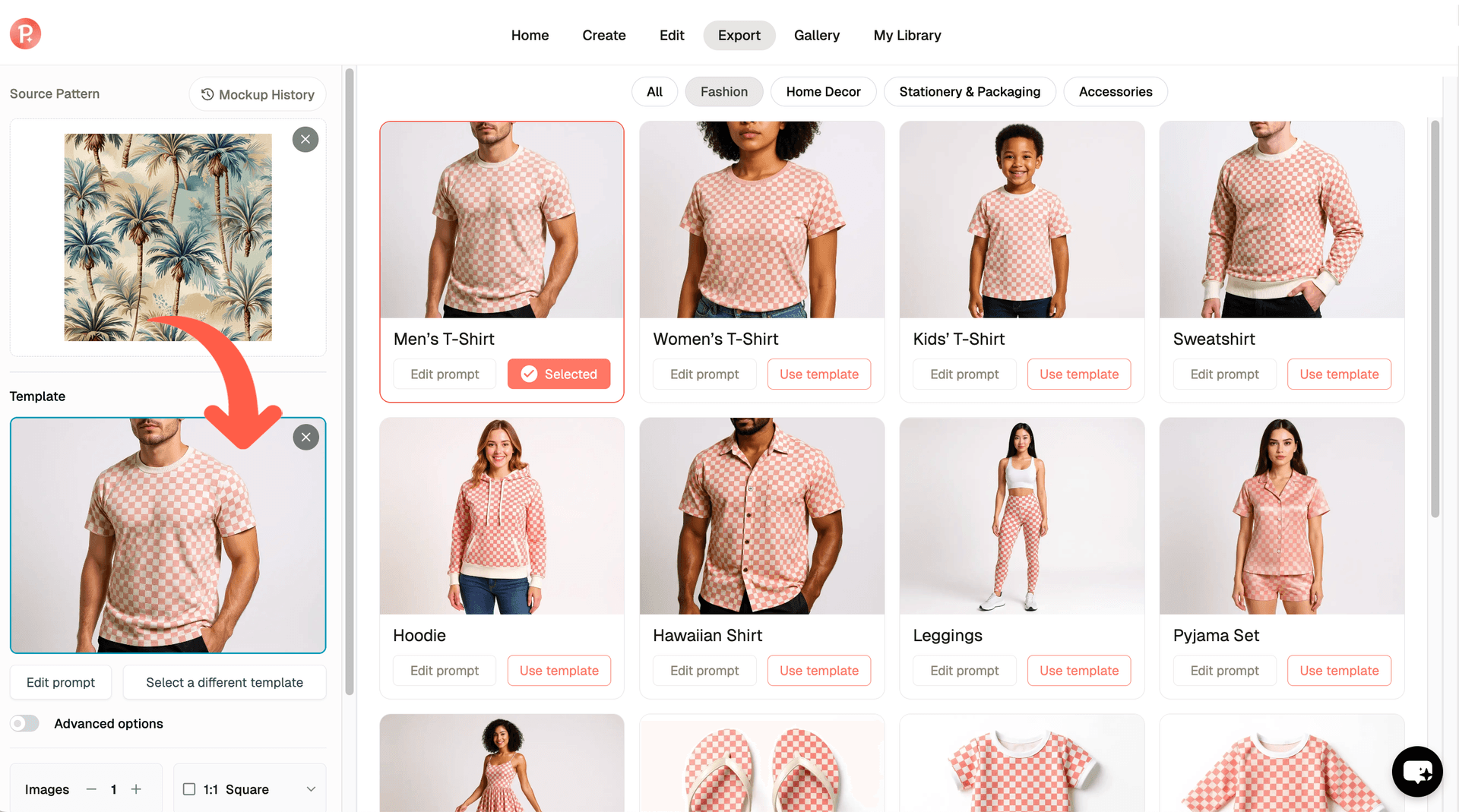 AI mockup creator