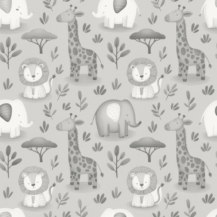 Safari pattern print