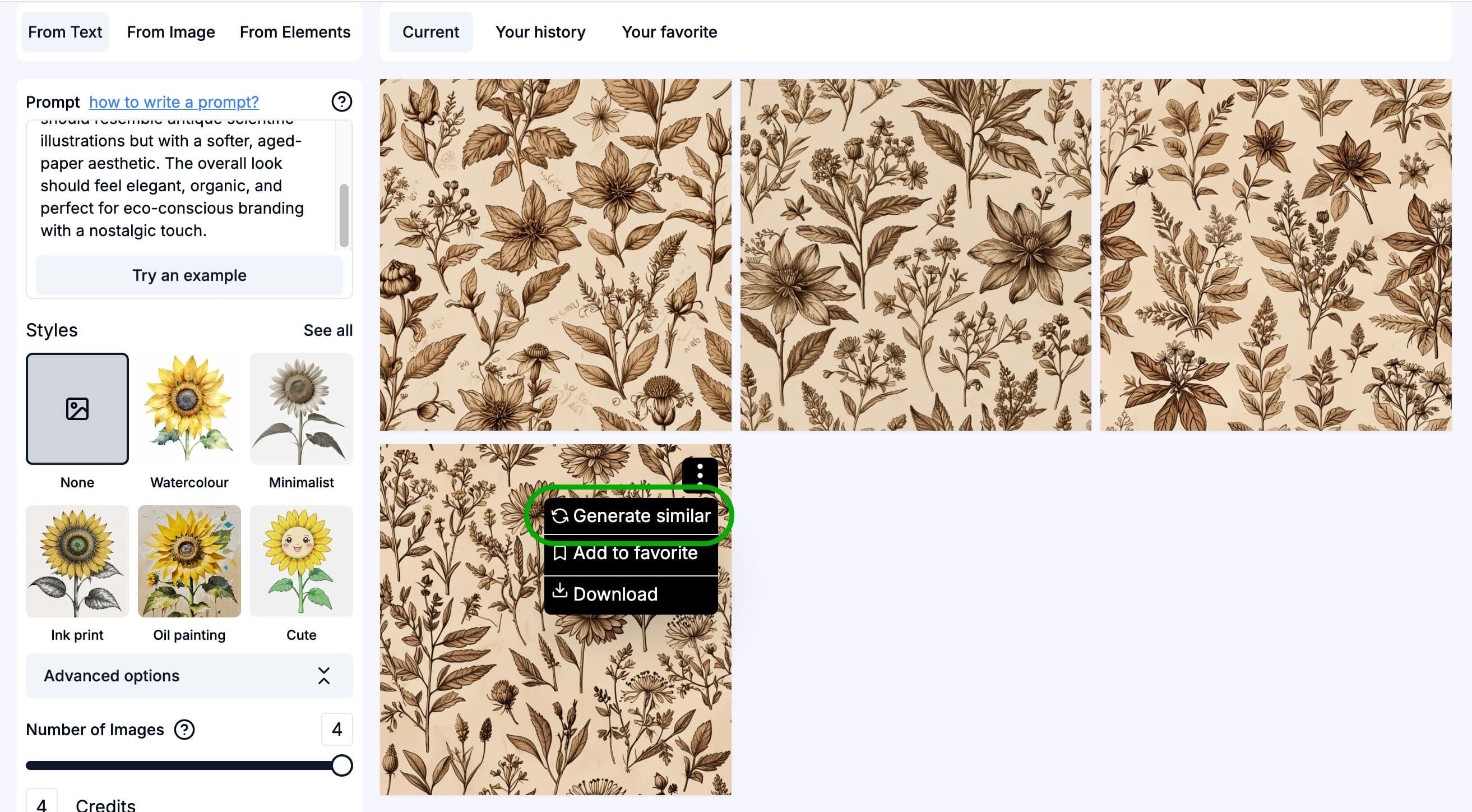 Image Variation - generate similar