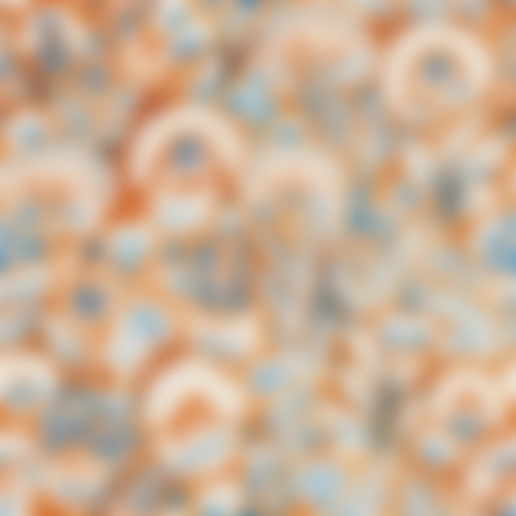 AI-generated pattern design showcase