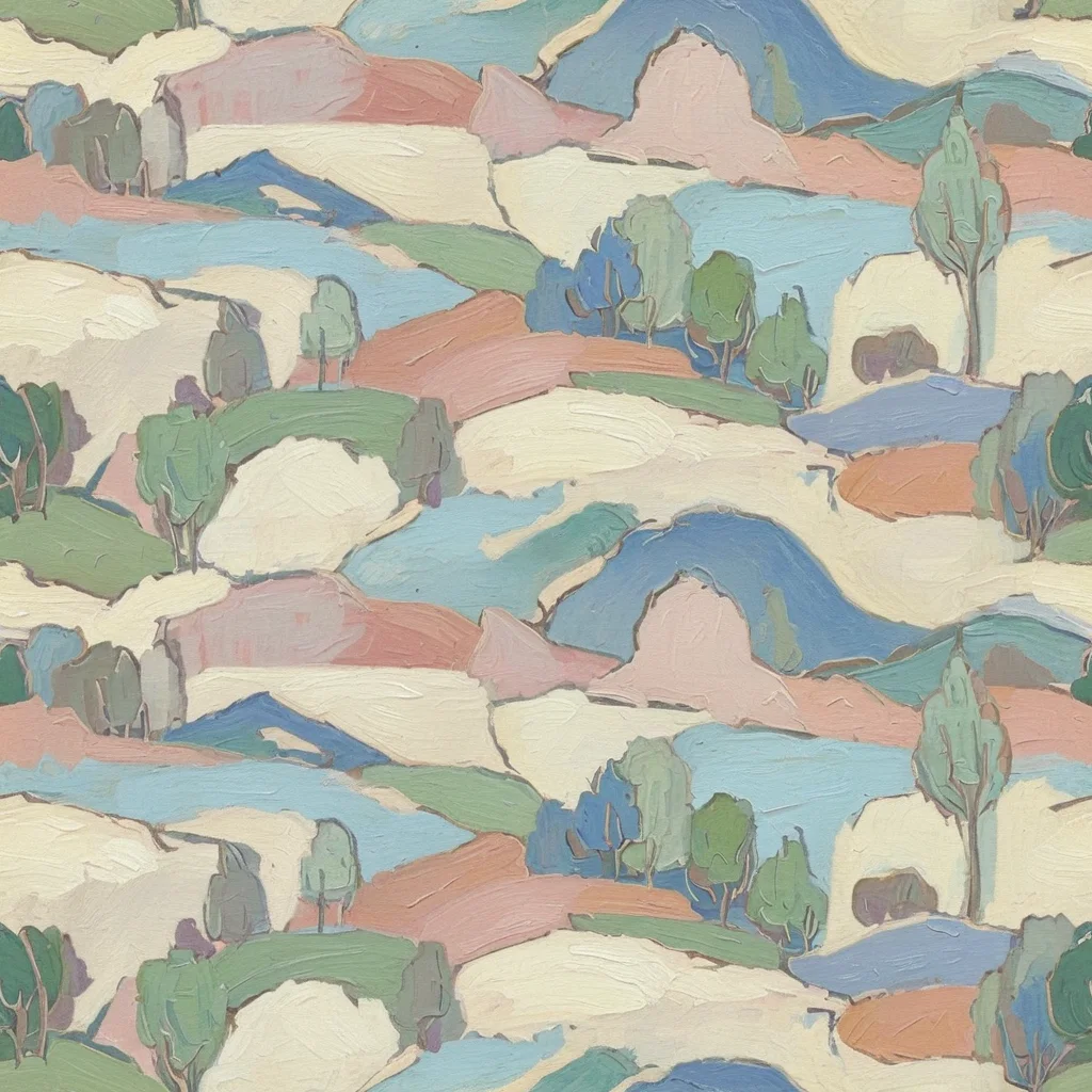 AI-generated pattern design showcase