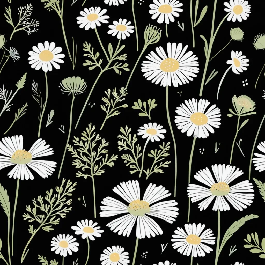 AI-generated pattern design showcase