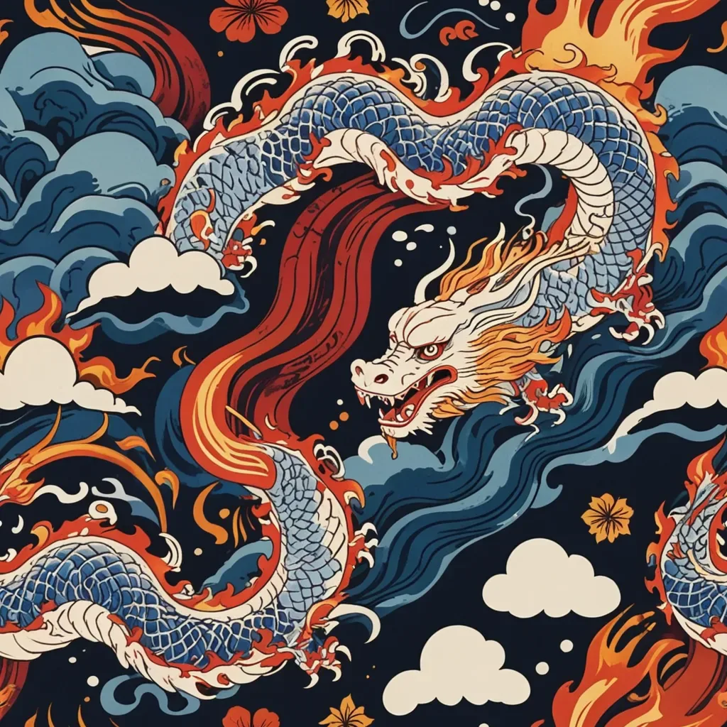 AI-generated pattern design showcase